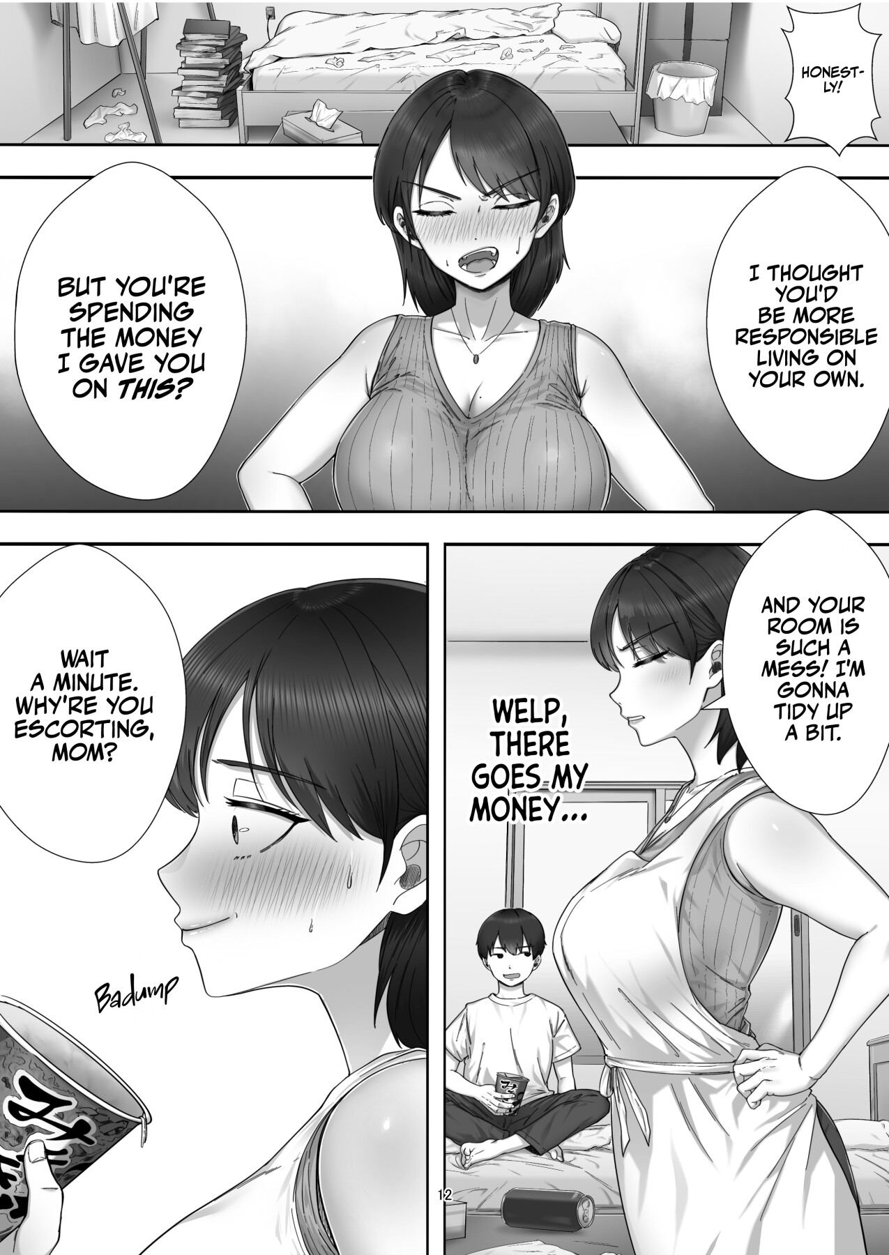 Hentai Manga Comic-When I Ordered a Call Girl My Mom Actually Showed Up.-Read-11